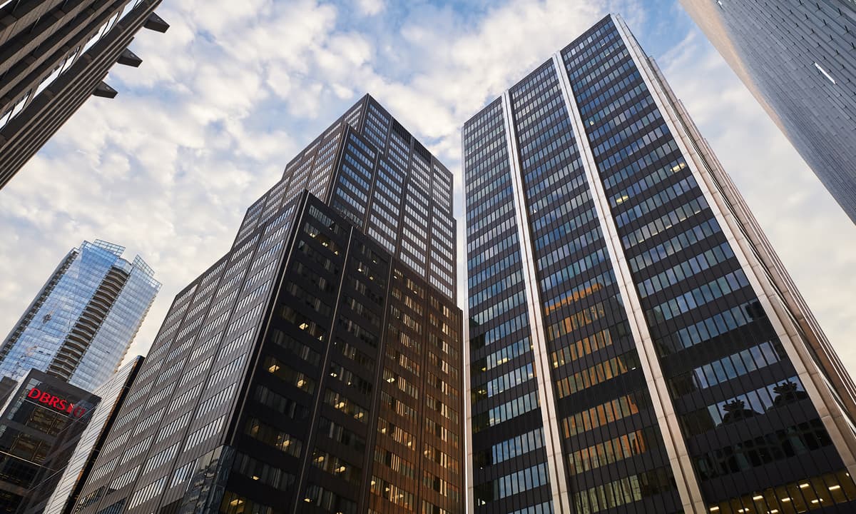 Modern office building